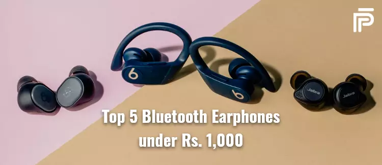 Top 5 Bluetooth earphones under Rs.1,000